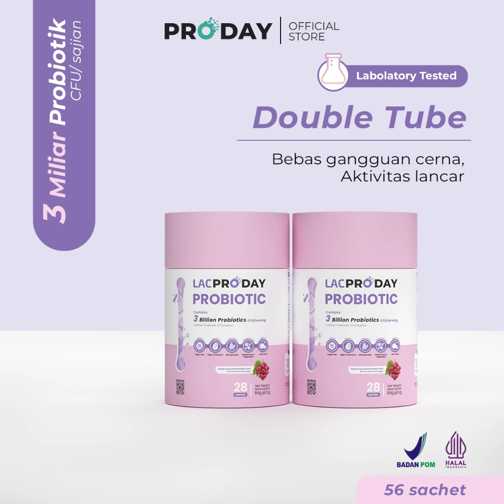 Lacproday - Probiotic Healthy Couple Bundling 2 Tube