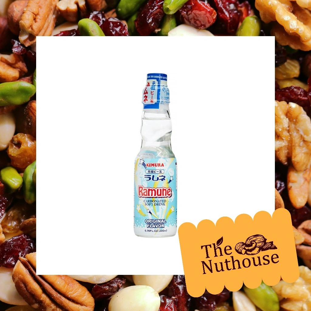 Kimura Ramune Original  / Japanese Carbonated Soft Drink 200ml