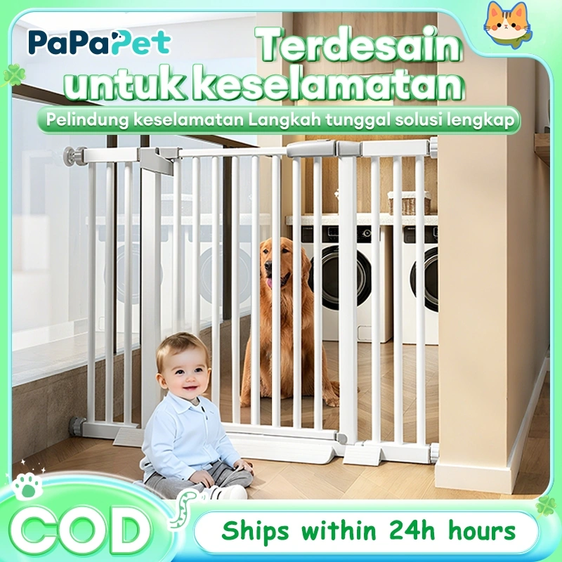 GREENPETS Baby Safety Gate Pagar Pintu Bayi Penghalang Pintu Bayi Pagar Tangga Bayi Pagar Pengaman