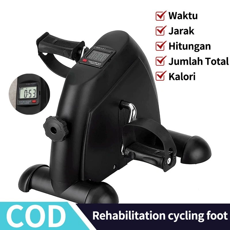 (COD) Mini Electric Exercise Bike Sepeda Terapi Statis