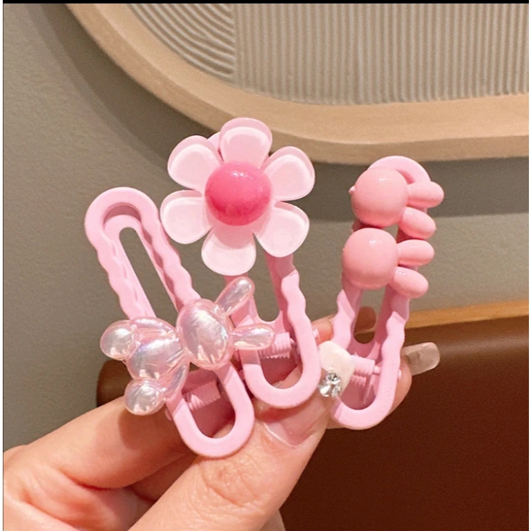 Jepit Rambut Anak Perempuan dan Dewasa Aesthetic Korean Style 1 Set Cute Hair Clip Lucu S5 51