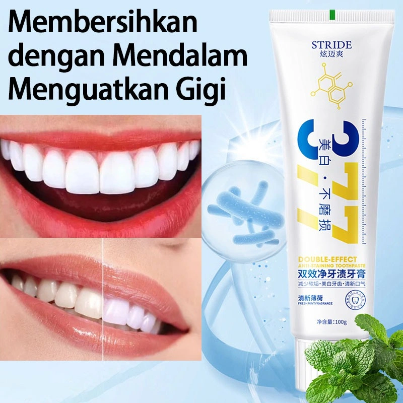 Pasta Gigi Pemutih 100g Pasta Gigi untuk Napas Segar Membersihkan Plak Gigi Mengurangi Bakteri / Pemutih Gigi