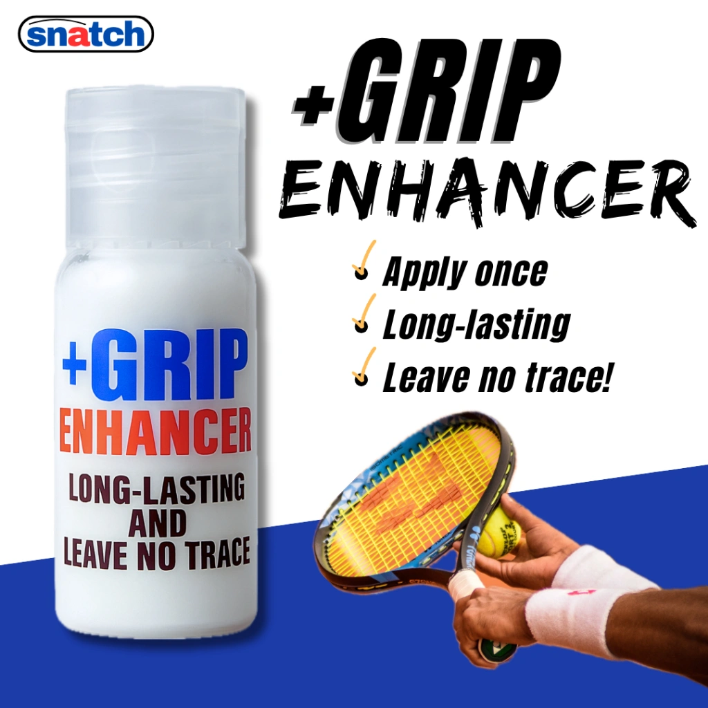 Snatch - Dry Grip, Grip Enhancer, Padel Grip, Grip Pickle Ball, Tennis Grip, Golf Grip, Badminton Grip | Grip Solution | Invisible Grip Solution | Grip Guru