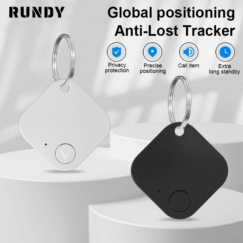 RUNDY [COD] GPS Tracker airtag card Anti Lost compatible Android Apple Barang Hilang untuk Praktis Ringan