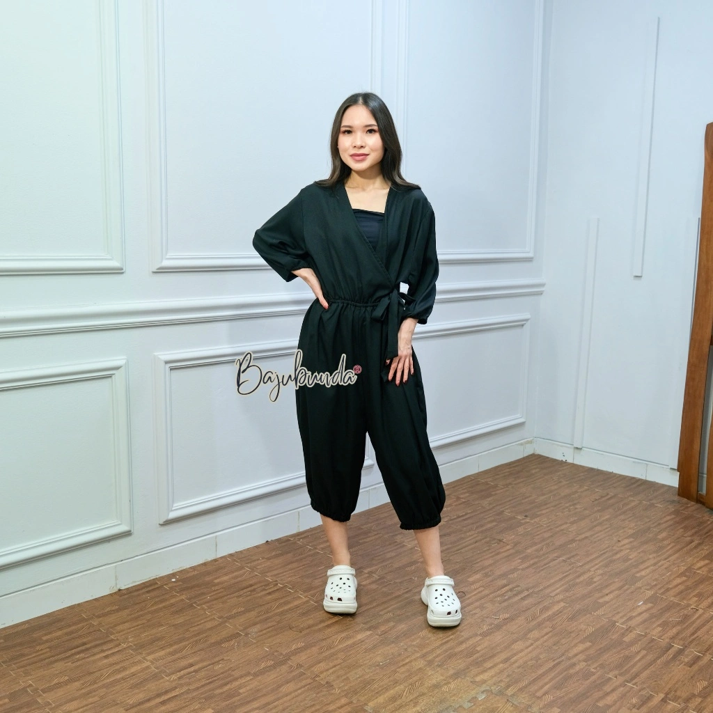 Jumpsuit Big Size / Overall Jumbo / Baju Wanita Oversize PROMO