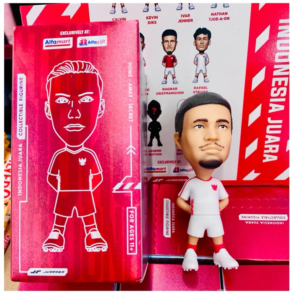 Action Figure Timnas Indonesia All Players Collectible Figurine Official Merchandise Blindbox
