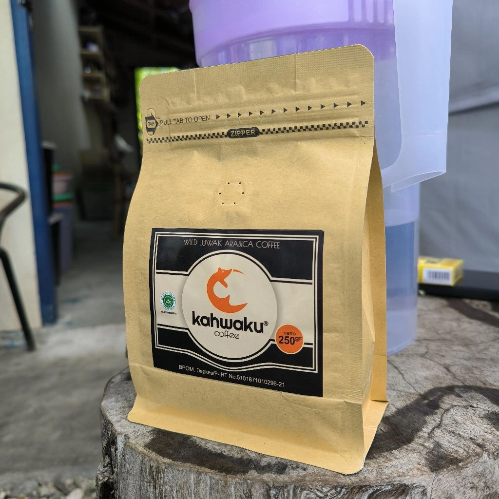 Kopi Luwak Liar Asli, Arabika Gayo 250g – Roasted/Bubuk Premium Sumatera Heritage Coffee & Eksklusif
