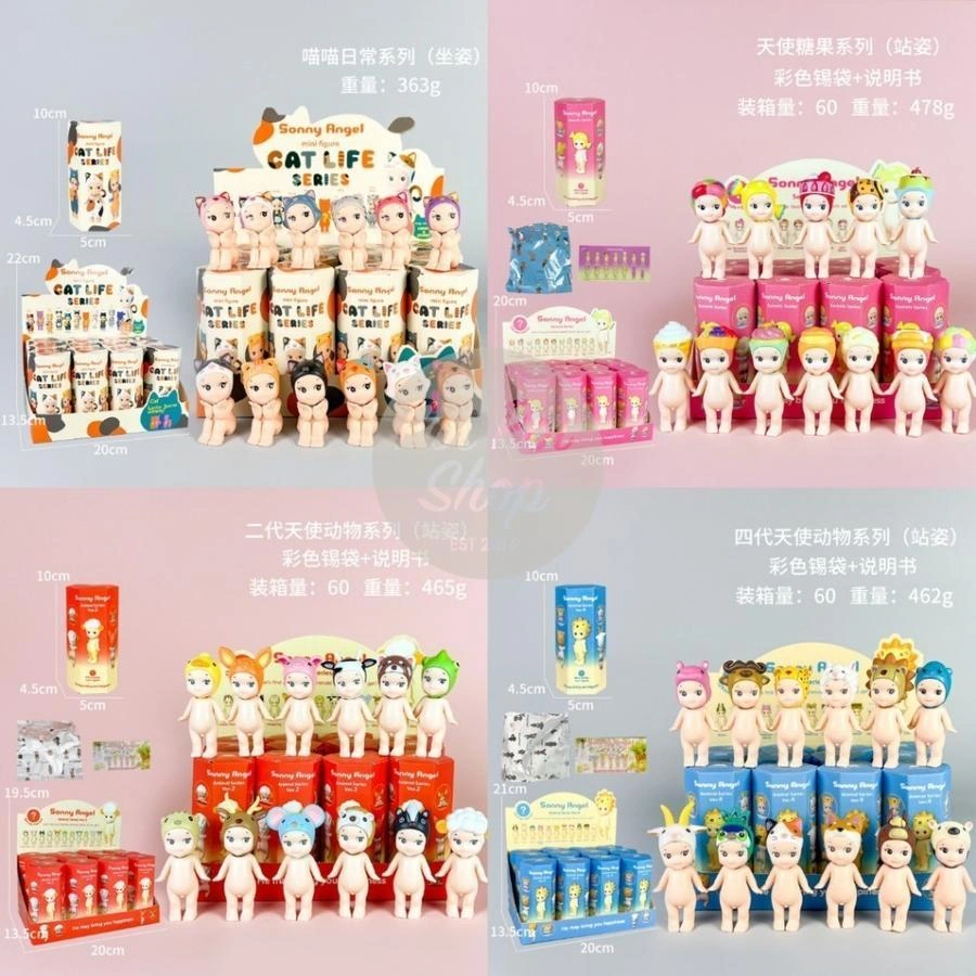 HG Hippers SONNY ANGEL Figure ANIMAL VER. 2 SERIES / MARINE Series BLIND BOX