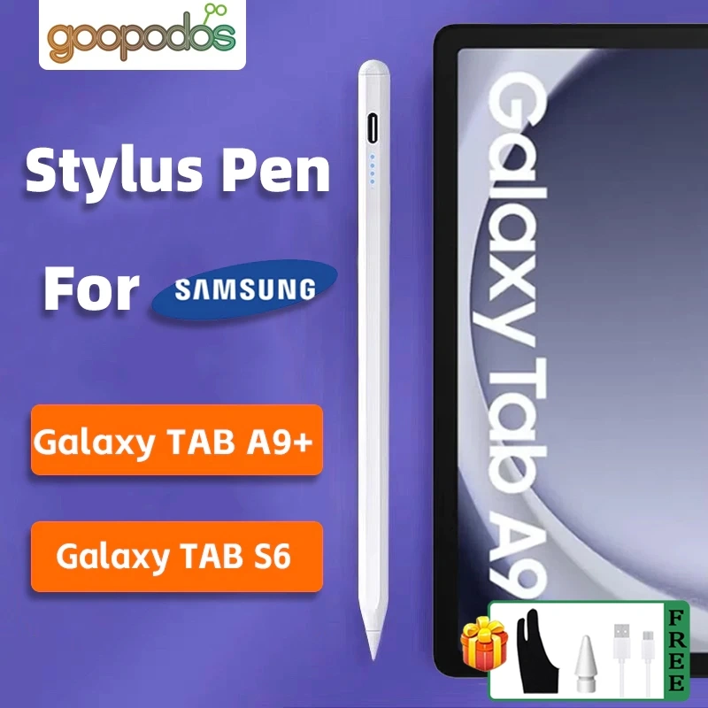 Goopodos Stylus Pen for Samsung Galaxy tab A9+/s6 Stylus pen universal Samsung Galaxy tab A9/A8/S6 Untuk tablet Samsung