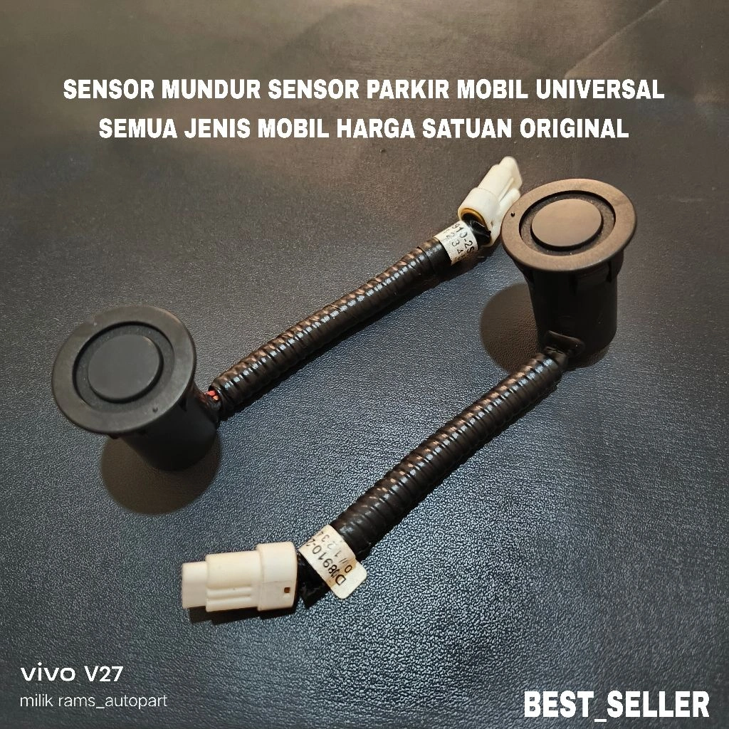 SENSOR PARKIR SENSOR MUNDUR MOBIL UNIVERSAL SEMUA JENIS MOBIL ORIGINAL