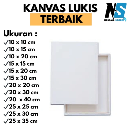SUPER PROMO!!! KANVAS LUKIS/MEDIA LUKIS 10X10/10X15/10X20/15X15/15X20/15X30/20X20/20X30