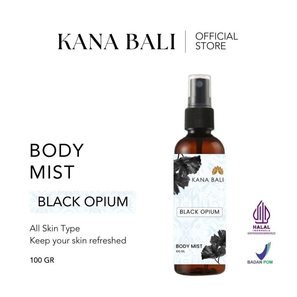 Kana Bali Refresher Body Mist Black Opium