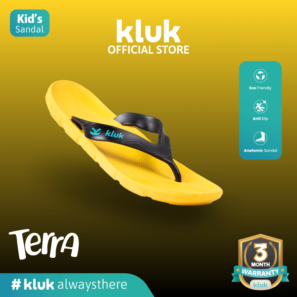 KLUK Sandal Jepit Anak - Terra Uno Esta Corn - Anatomic Premium Kids Sandal
