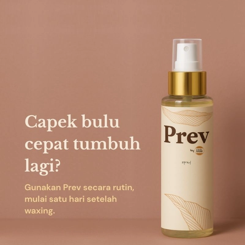Coolsugar Prev After Waxing Spray Bulu Hair Wax Pembersih Mist Serum Removal Ketiak Iritasi Perontok