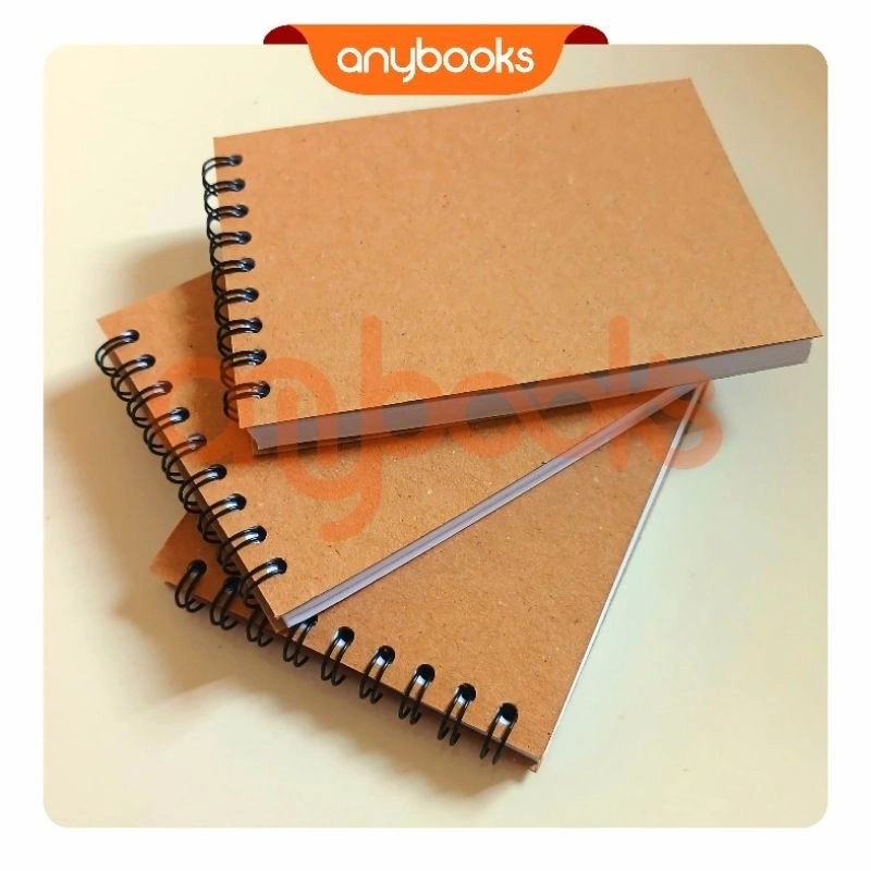 Anybooks Notebook B7 Buku Kecil Catatan Scrapbook Mini Buku Notes Kecil Alat Tulis Sekolah 50 Lembar