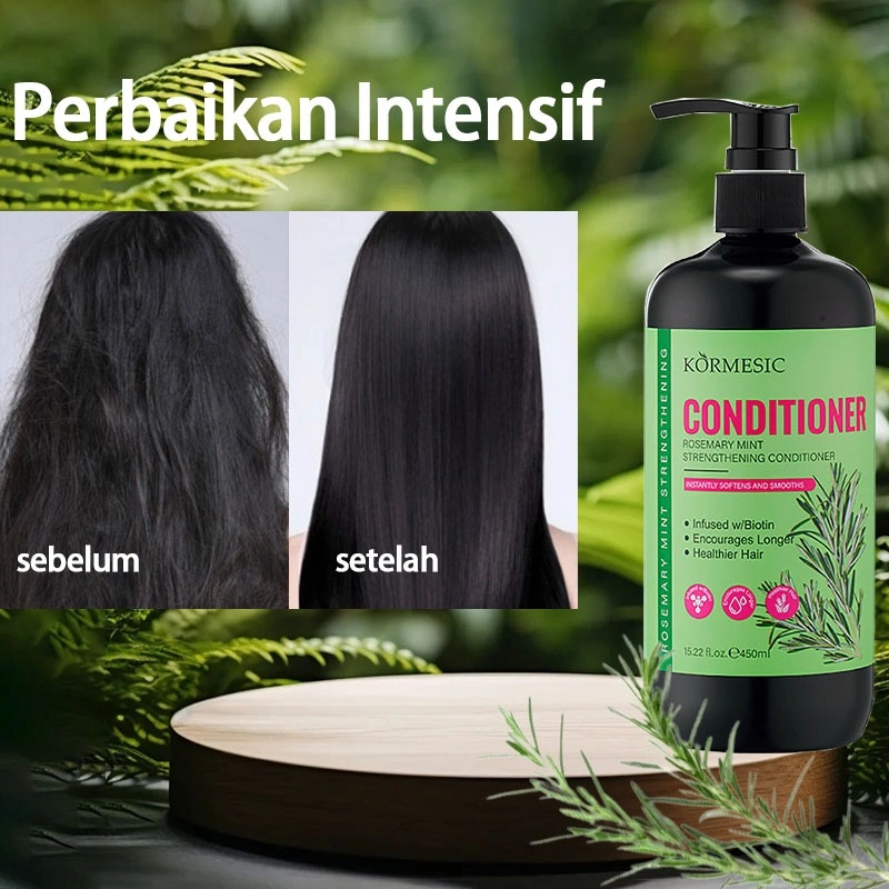 (Beli2gratis1)Conditioner Rosemary 450ml Conditioner yang Menjaga dan Melembutkan Rambut, Anti Kusut