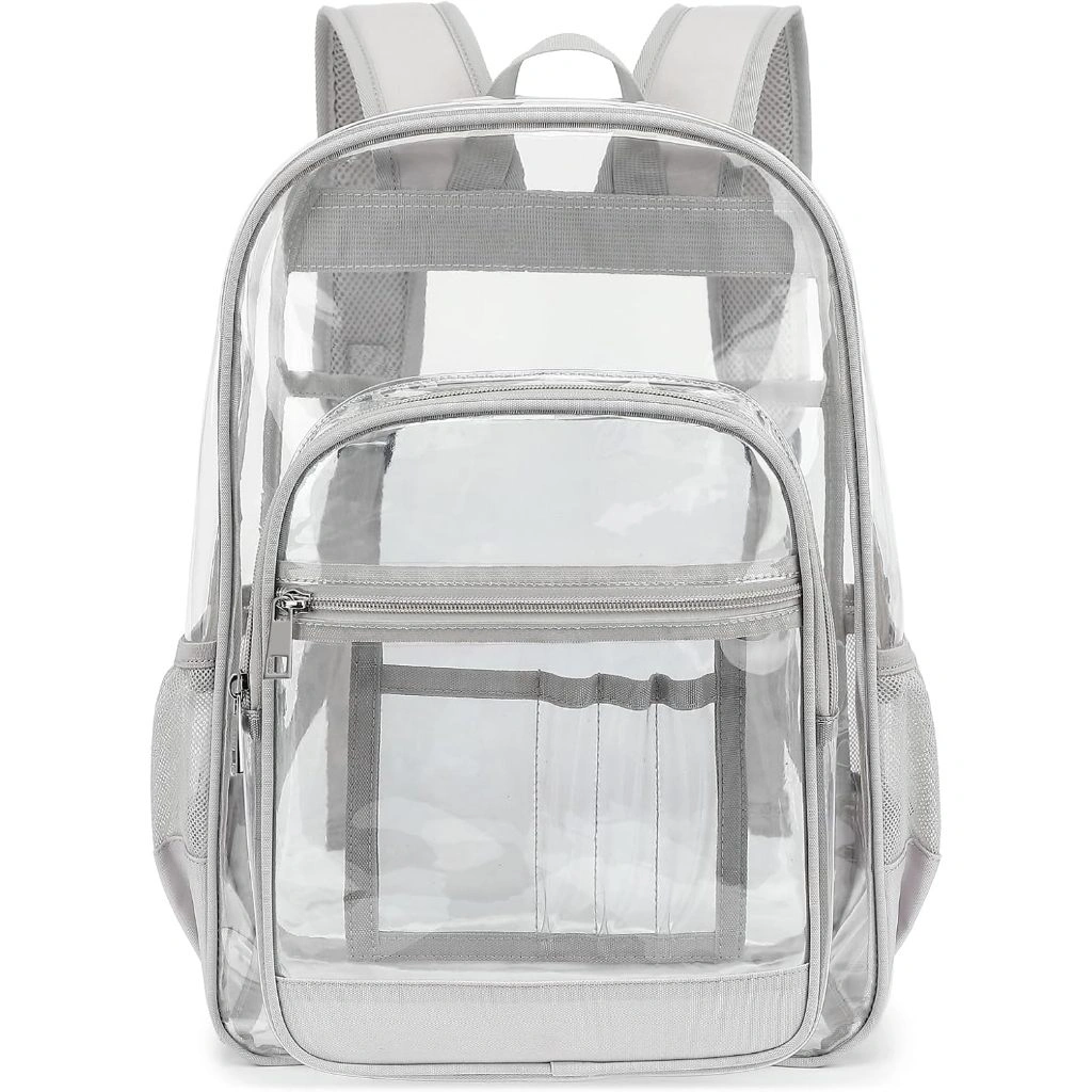 Tas Ransel Bening Tugas Berat, Tas Ransel Sekolah, Tas Buku Kuliah, Tas Ransel Transparan PVC