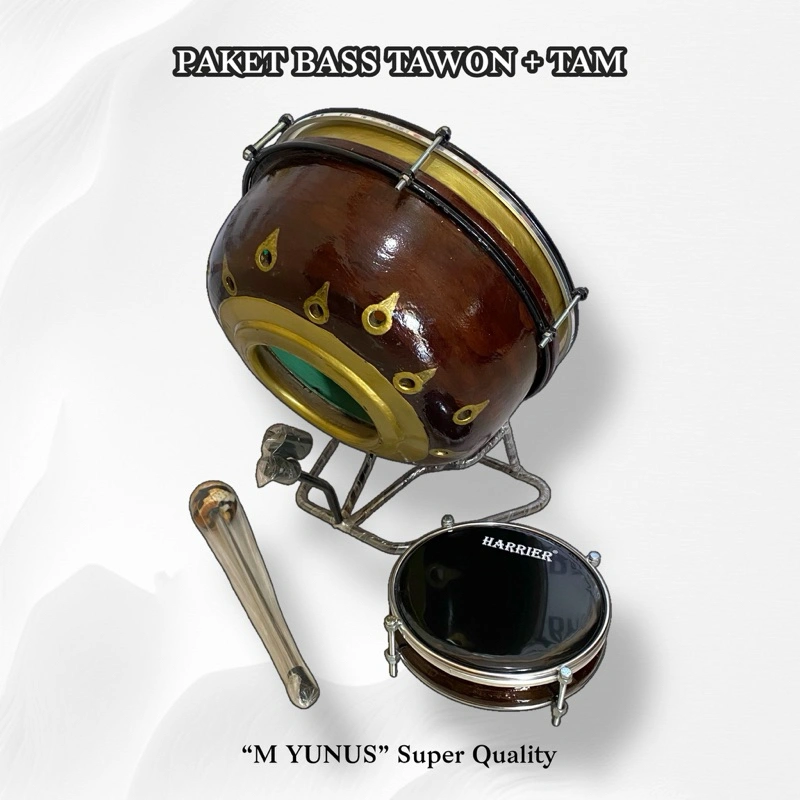 Paket Hemat Bass Hadroh dan Tam Stel Hadroh