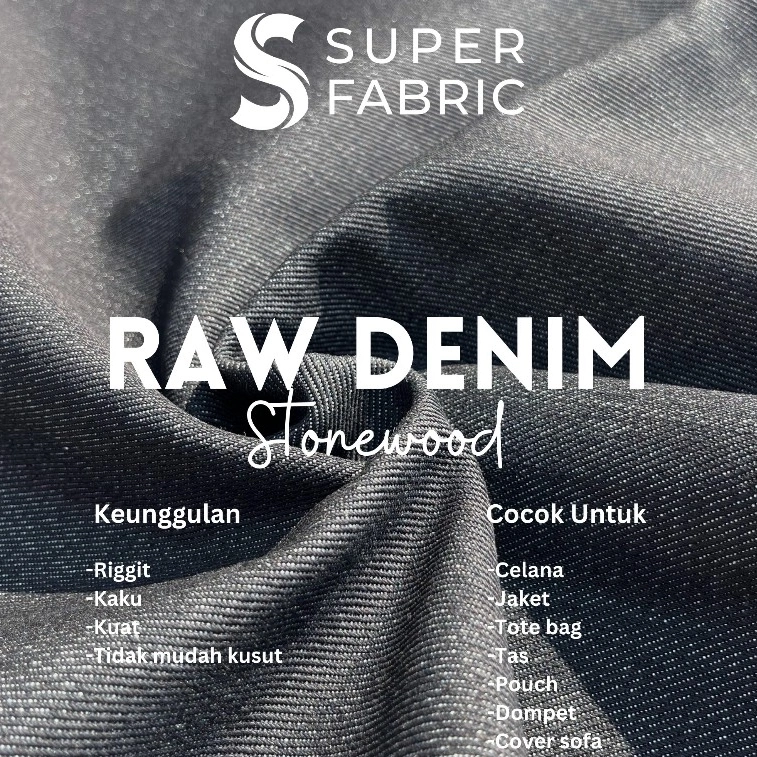 Kain Raw Denim Stonewood Jeans Outer 0.5 meter