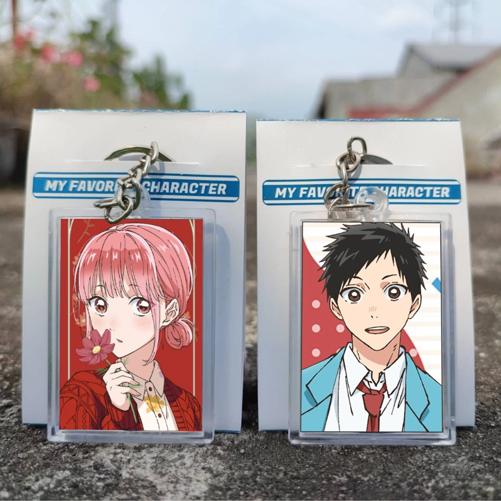 GANTUNGAN KUNCI Blue Box - Keychain Anime Lucu Kano
