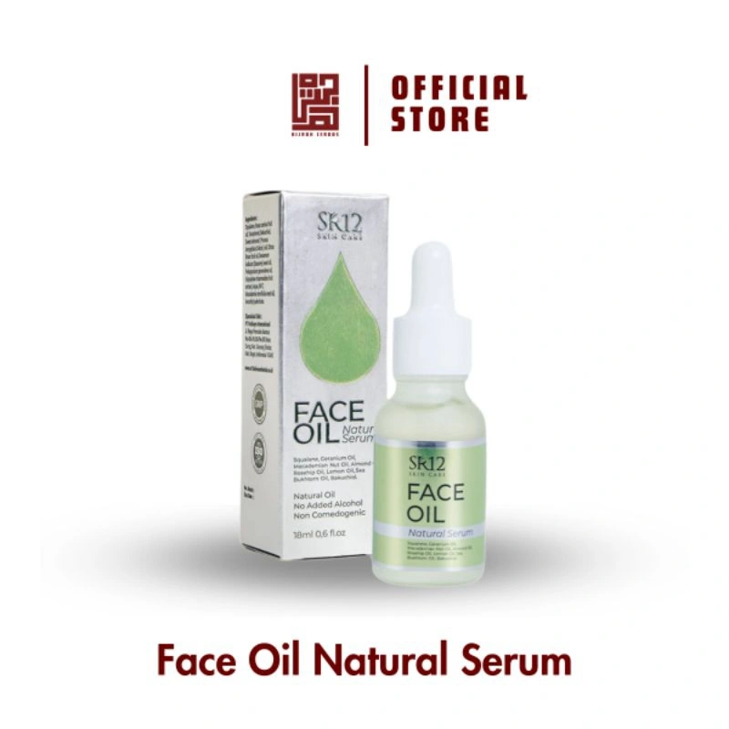 Hijrah Cerdas - Face Oil Natural Serum 18 ml SR12