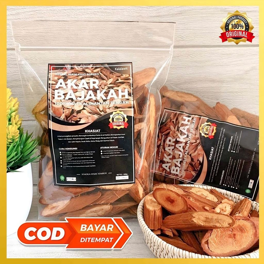 Akar Kayu Bajakah kalalawit kering Siap Seduh (100% Original) Asli Kalimantan