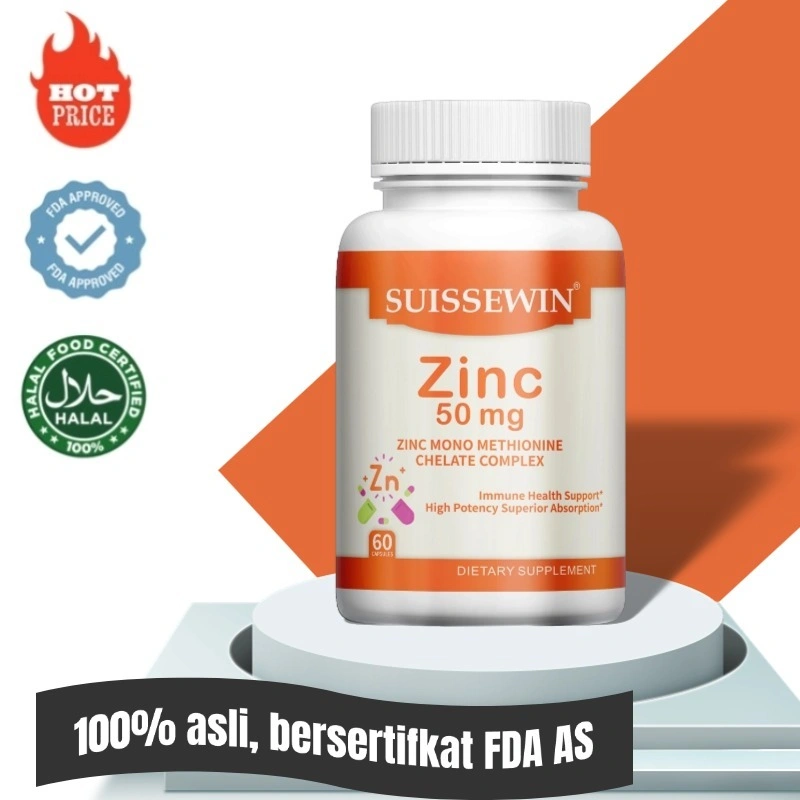 Zinc Alami - Menjaga Kesehatan Imunitas, Mempercepat Penyembuhan Luka
