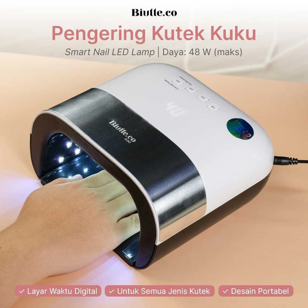 HOME STORE SOLUTION -Biutte.co Pengering Kutek Kuku Smart Nail Lamp LED Light Gel Manicure - Sun3