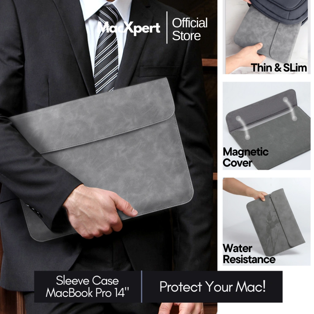 Macbook Air / Pro M1 M2 M3 M4 13" 14" Inch Sleeve Cover Case Tas Laptop Apple