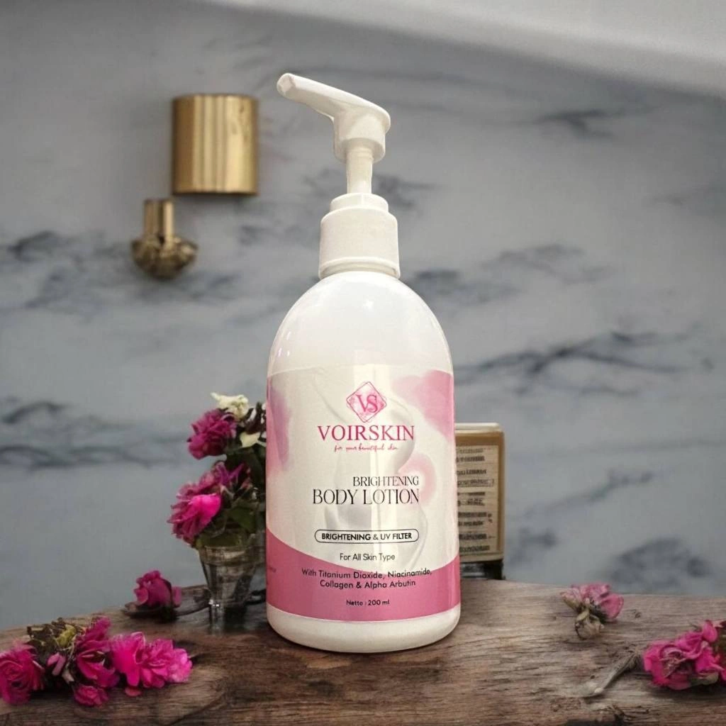 Voirskin Brightening Body Lotion | Pemutih Badan Ampuh