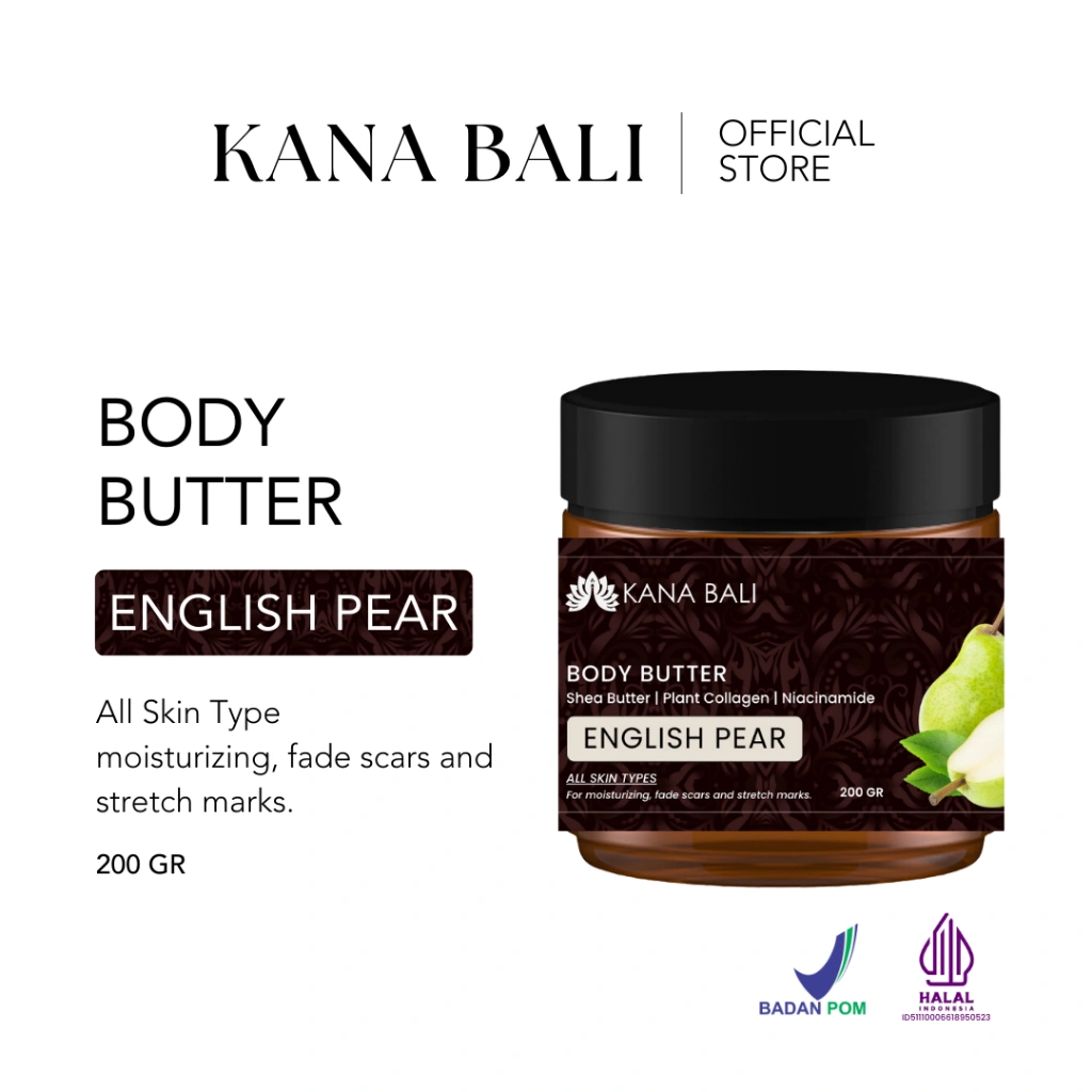 Kana Bali Moisturizing Body Butter English Pear