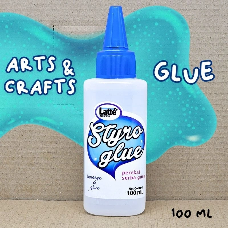 Lem Latte Styro Glue / UHU / 100ml / Twist