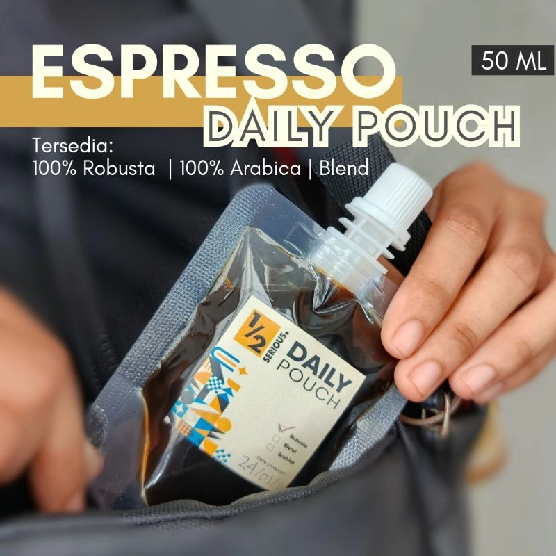 ESPRESSO Pouch Instan Coffee Pouch Kopi Pekat