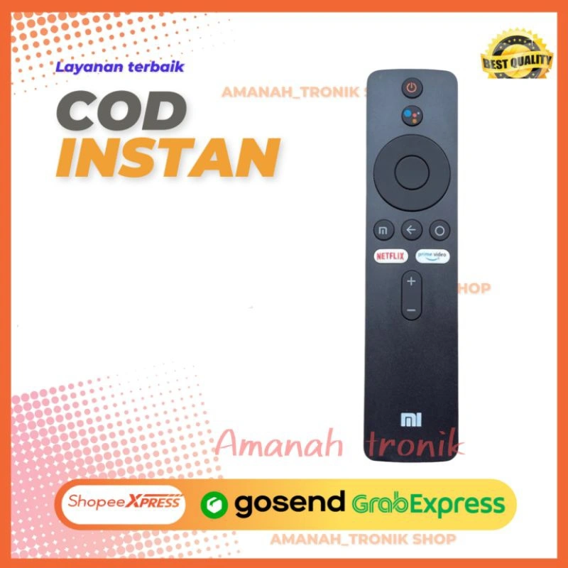 Remote Xiaomi TV Stick & MI Box S | Remot android tv xiaomi Universal pengganti Original