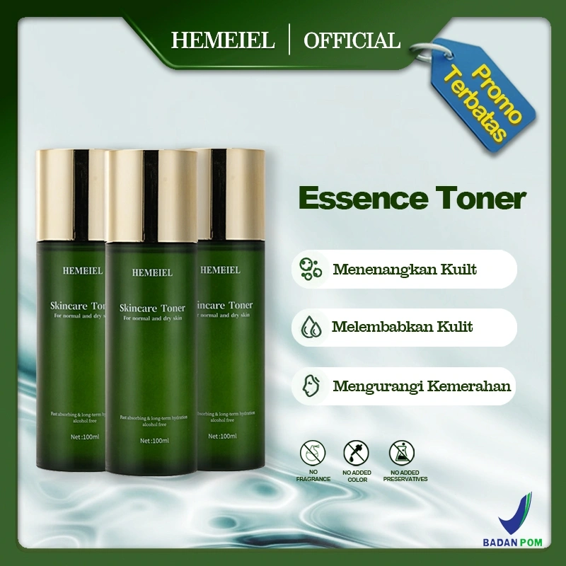 HEMEIEL Toner Wajah Hydrating Toner 100ML Hyaluronic Acid Toner Acne Toner Exfoliating Ori Facial Toner Wajah Daily