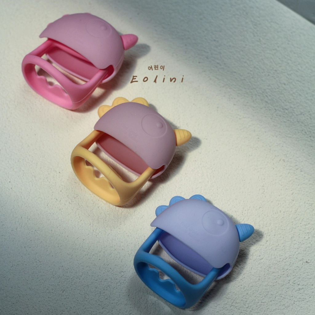 [ Eolini ] Silicone Baby Teether Unicorn Guntlet / Gigitan Gigi Bayi Bentuk Unicorn