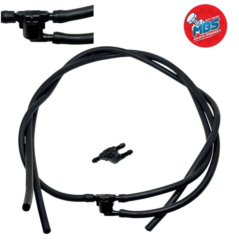 Sambungan Pembagi Air Wiper Washer Cabang 3 Universal Semua Mobil dengan slang 70cm