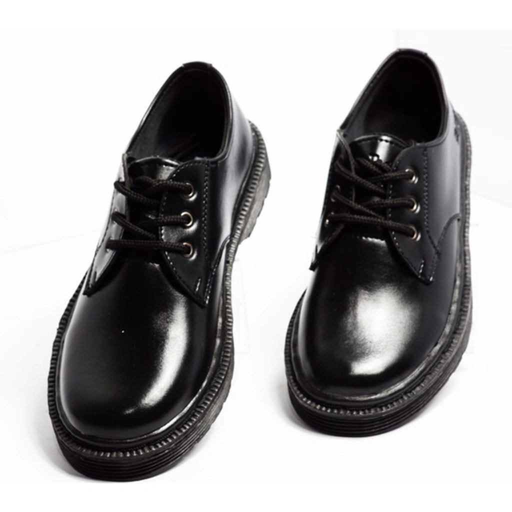 LOW BOTS 3 HOLE PRIA WANITA | SEPATU HITAM 3 LUBANG UNISEX | SOL HITAM UK 36-45