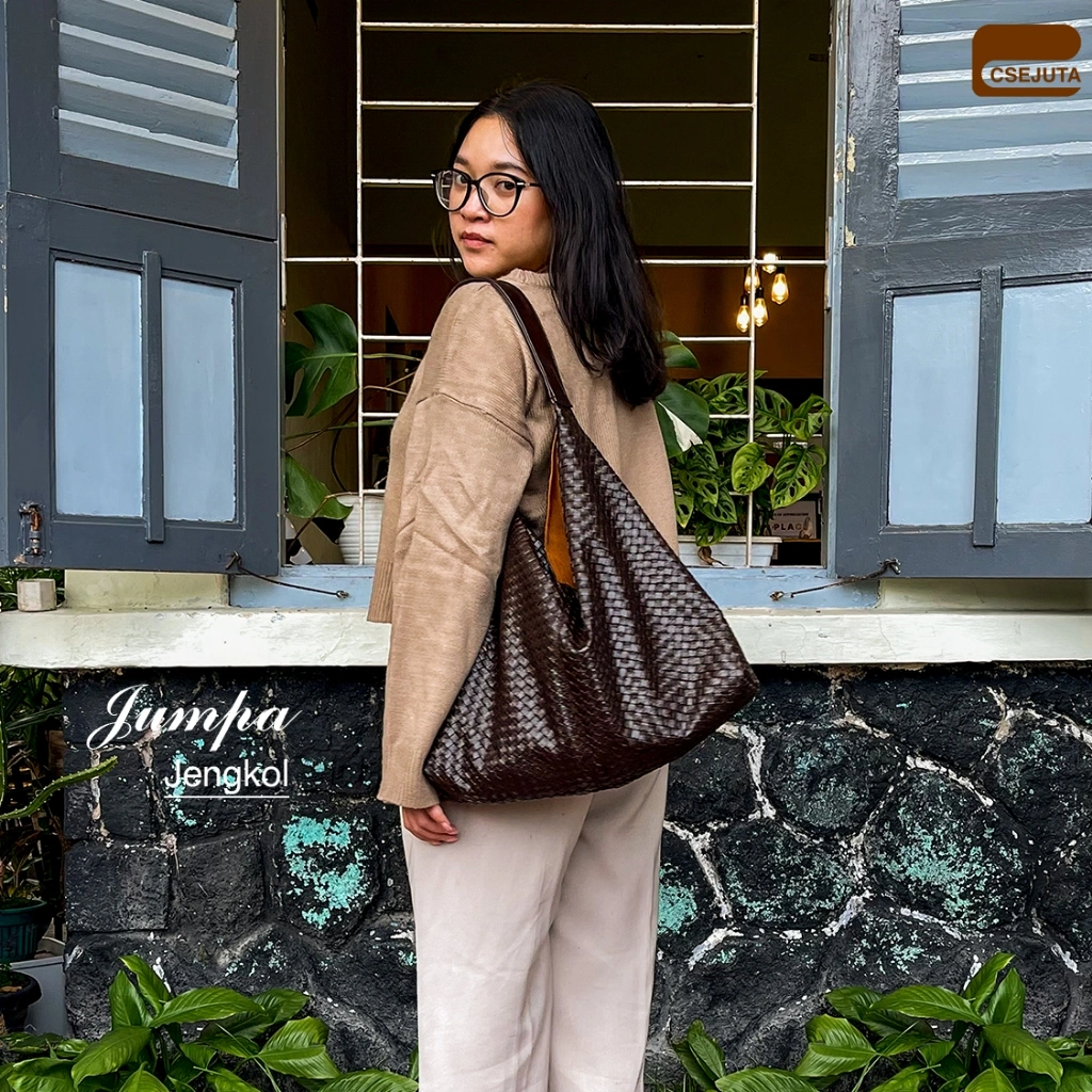 Jumpa - CSEJUTA - TAS WANITA - SHOULDER BAG - HOBO BAG - HAND BAG - TAS LAPTOP 14 INCH