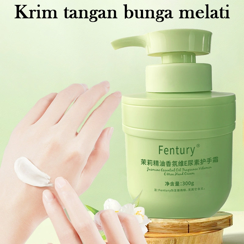 Krim Tangan Melati 300ml Krim Tangan Anti Kerut dan Melembutkan Memutihkan dan Wangi Tahan Lama