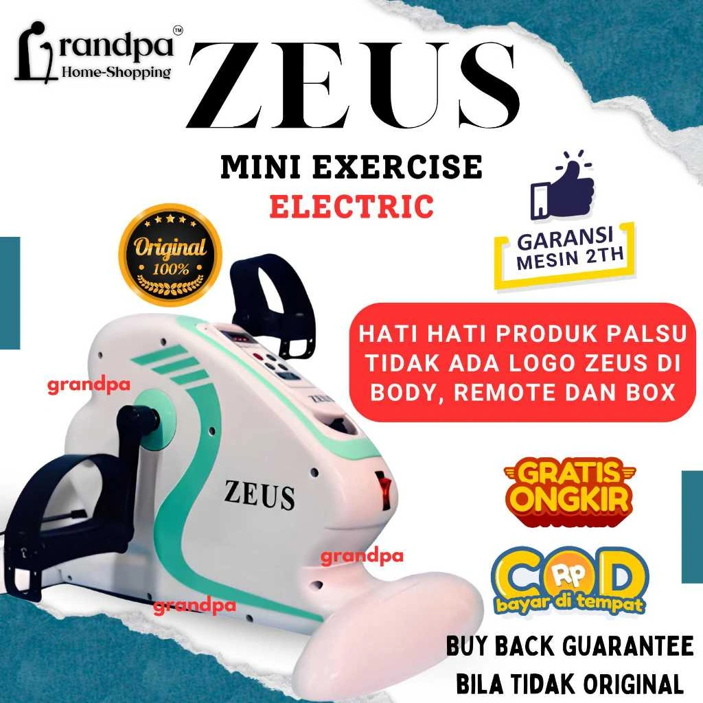 PROMO Original Zeus Mini Bike Electric Zeus Mini Exercise Sepeda Statis Sepeda Olahraga Alat Terapi Stroke