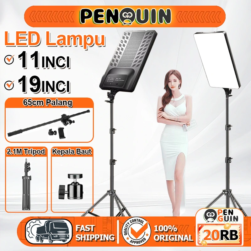 Lampu Panel Studio Lighting Live Streaming Langsung / Video / Konten / Pencahayaan Studio Profesion