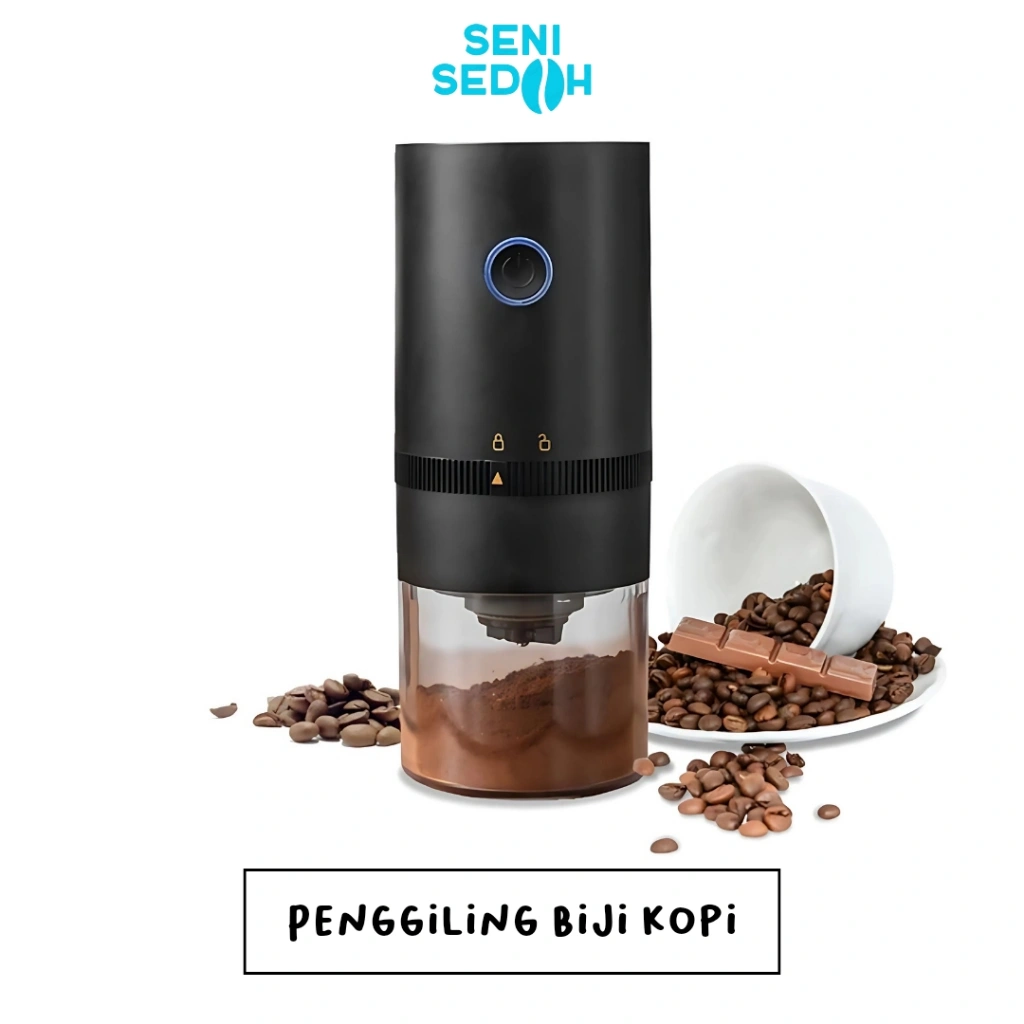 Vocory Penggiling Biji Kopi Elektrik Charging USB