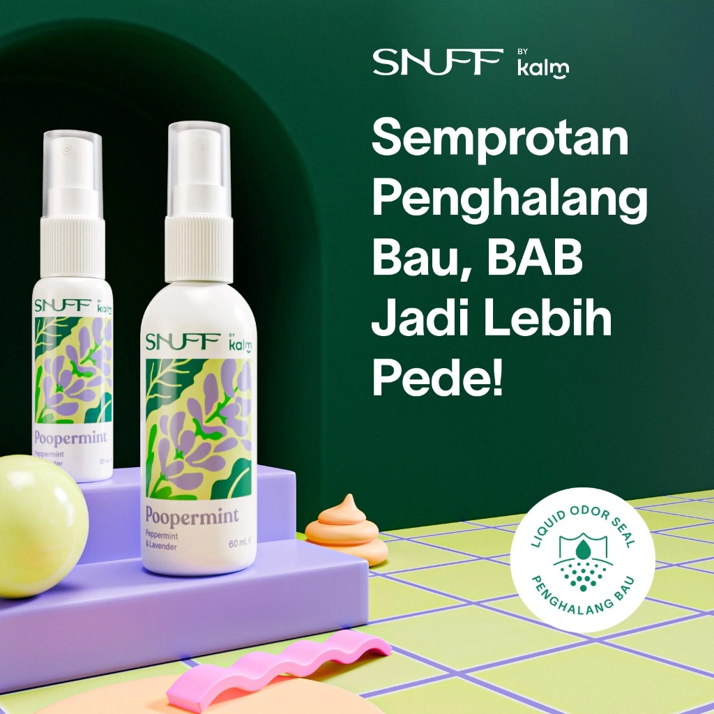 Snuff - Poopermint - Before-You-Poo Toilet Spray Pengharum Toilet Pra-BAB