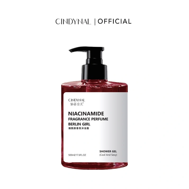 CINDYNAL- Niacinamide Fragance Perfume Berlin Girl Shower Gel Bpom