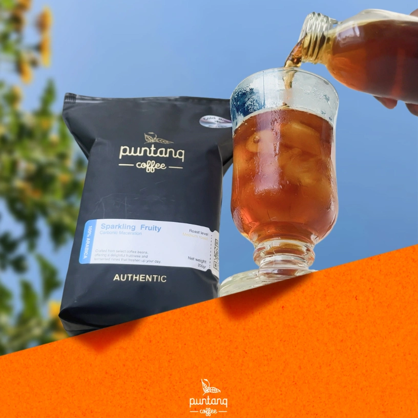 Instant Cold Brew Coffee Puntang Sparkling Fruity