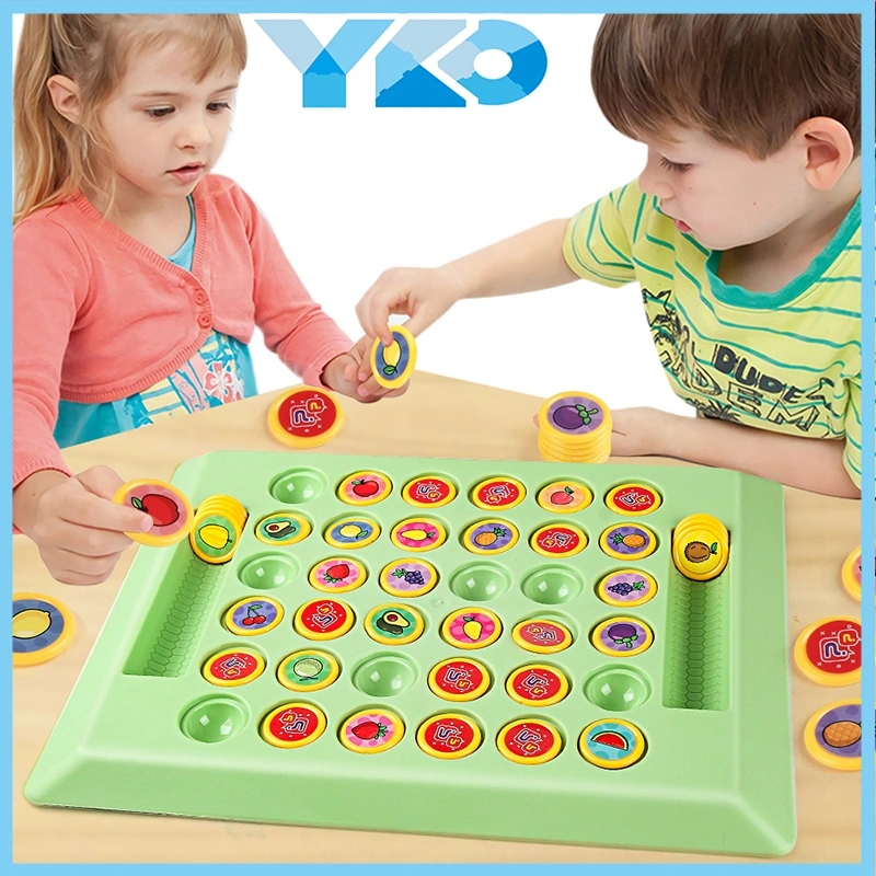 YKO Permainan Papan Ganda Mainan Edukasi Papan Memories Game Interaktif Multipemai Game Kreativitas