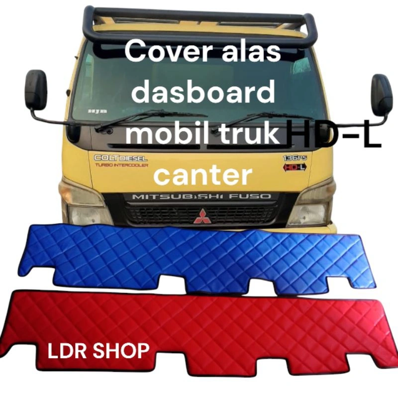 COVER ALAS DASBOARD MOBIL CANTER HD-L/136 KABIN LEBAR