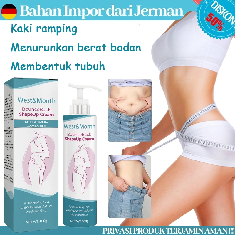 Krim Pelangsing Pembakar Lemak Perbaikan Relaksasi Pengencang Pembentuk Pelangsing