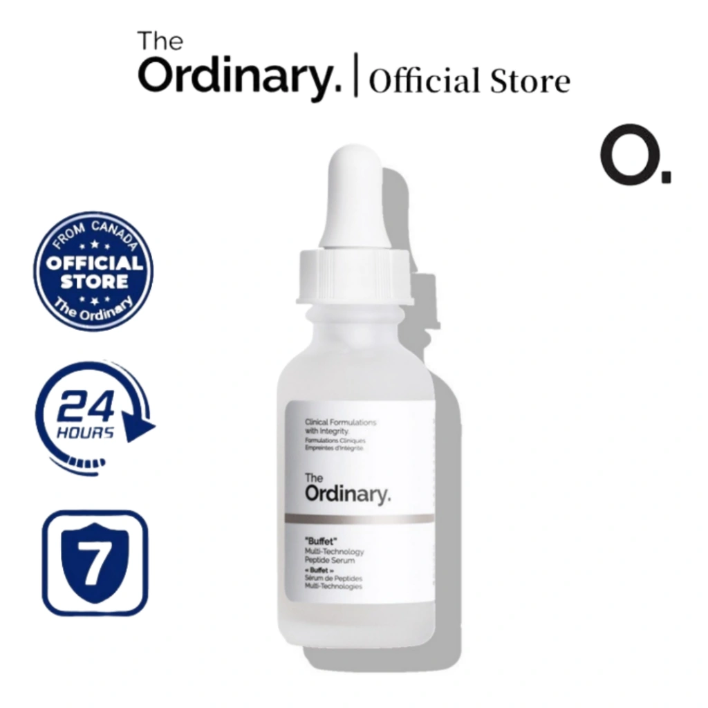 The Ordinary " Buffet " Multi-Purpose Peptide Technology Highly Effective Anti-aging Essence 30ml